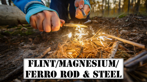 FLINT/MAGNESIUM/FERRO ROD & STEEL